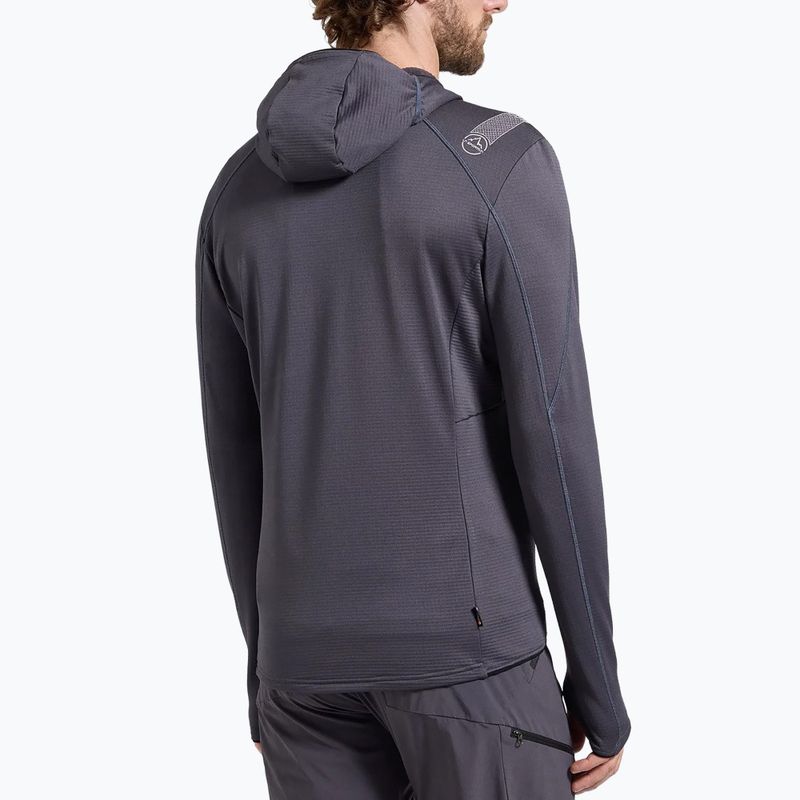 Pánská mikina La Sportiva Chill Thermal Hoody onyx/chalk 3