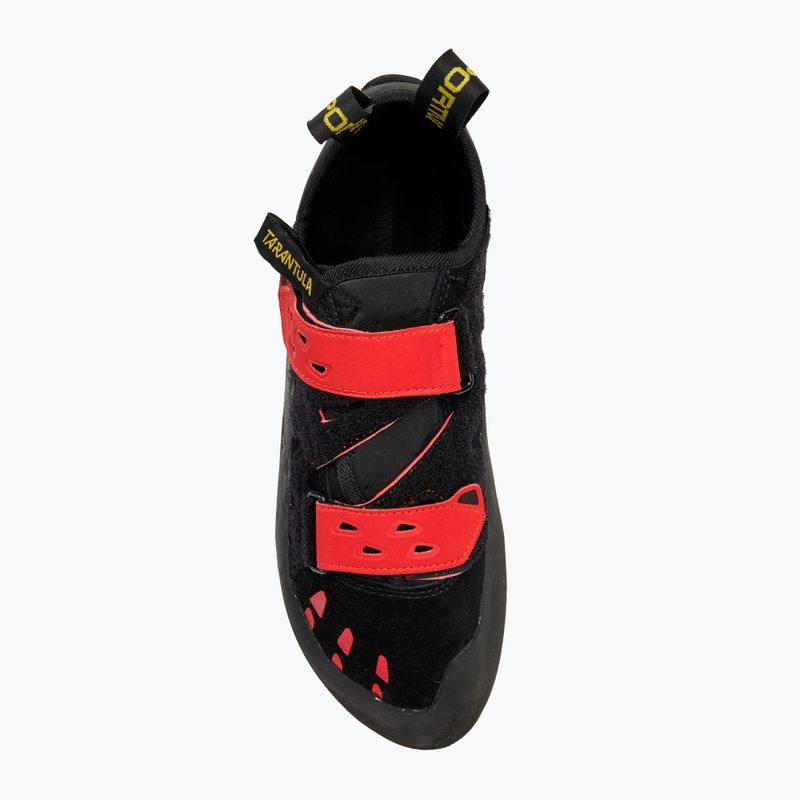 Pánské lezecké boty La Sportiva Tarantula black/poppy 5