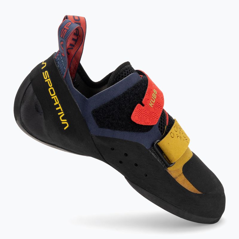 Pánské lezecké boty La Sportiva Kubo savana / mountain red 2