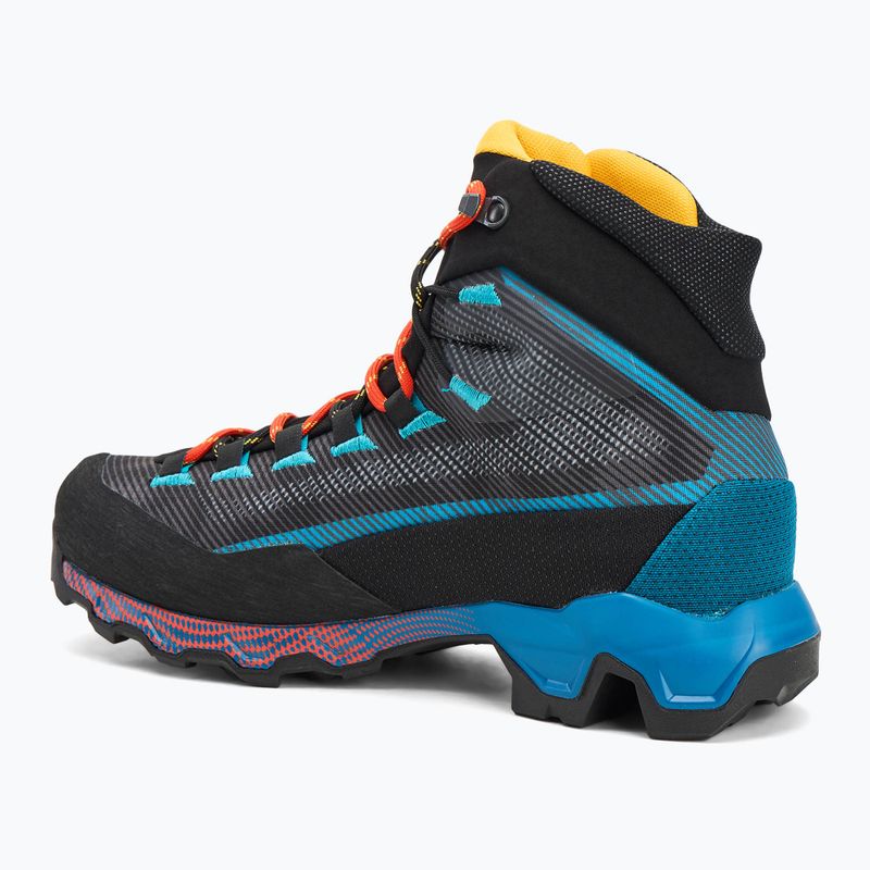 Pánské trekové boty La Sportiva Aequilibrium Hike GTX carbon/tropic blue 3