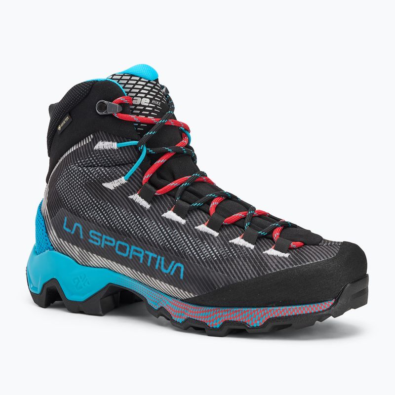 Dámské trekové boty La Sportiva Aequilibrium Hike GTX carbon/malibu blue