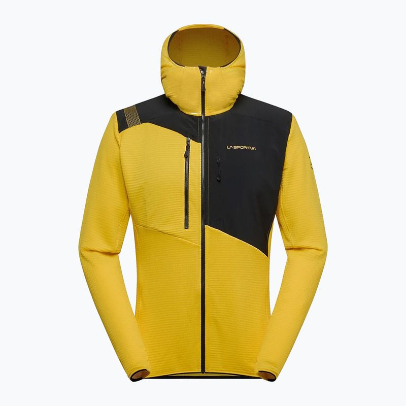 Pánská termoregulační mikina La Sportiva Lucendro Thermal Hoody žlutá/černá 4