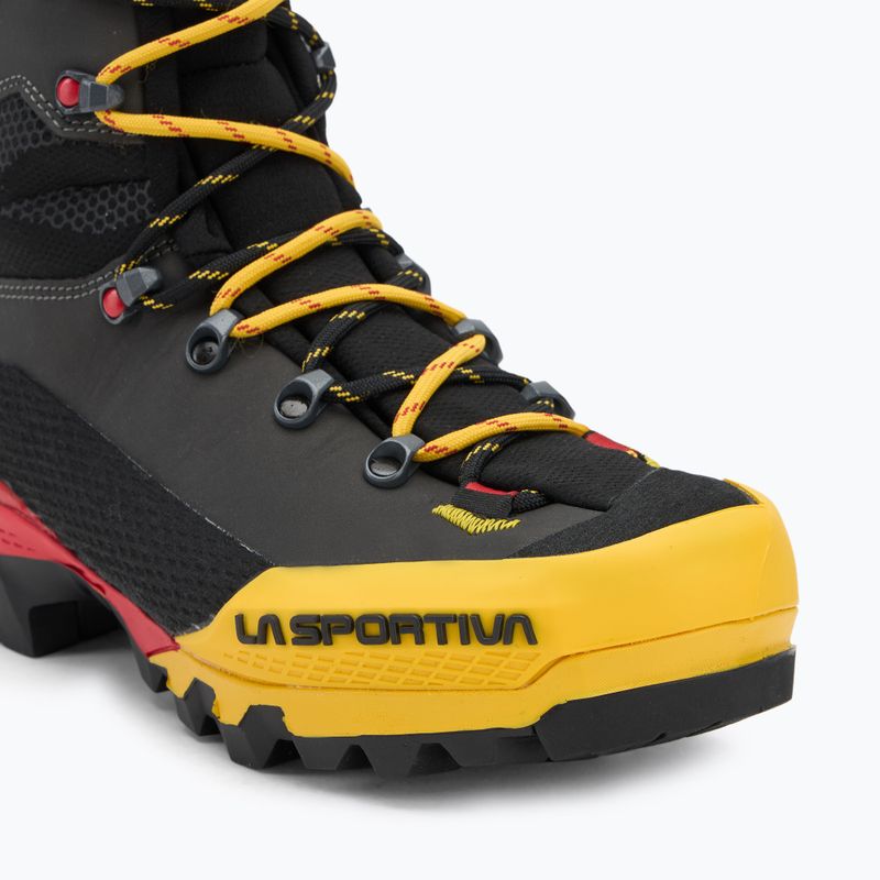 Pánské turistické boty La Sportiva Aequilibrium LT GTX black/yellow 7