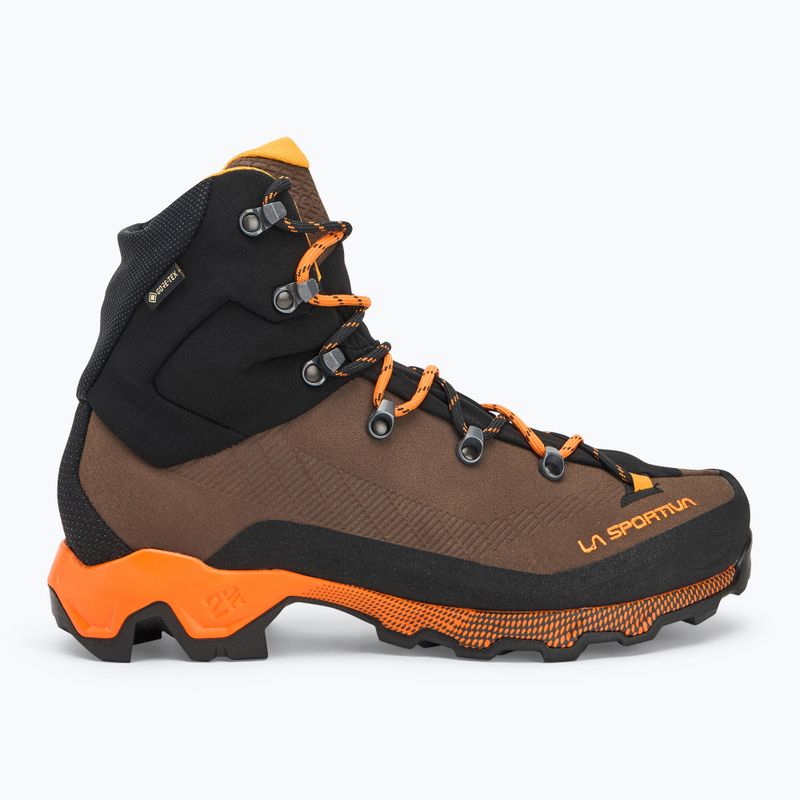 Pánské trekové boty La Sportiva Aequilibrium Trek GTX chocolate/papaya 2