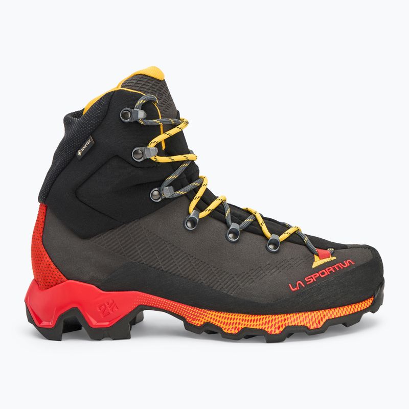 Pánské trekové boty La Sportiva Aequilibrium Trek GTX carbon/yellow 2