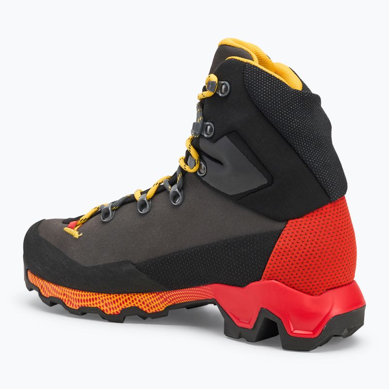 Pánské trekové boty La Sportiva Aequilibrium Trek GTX carbon/yellow 3