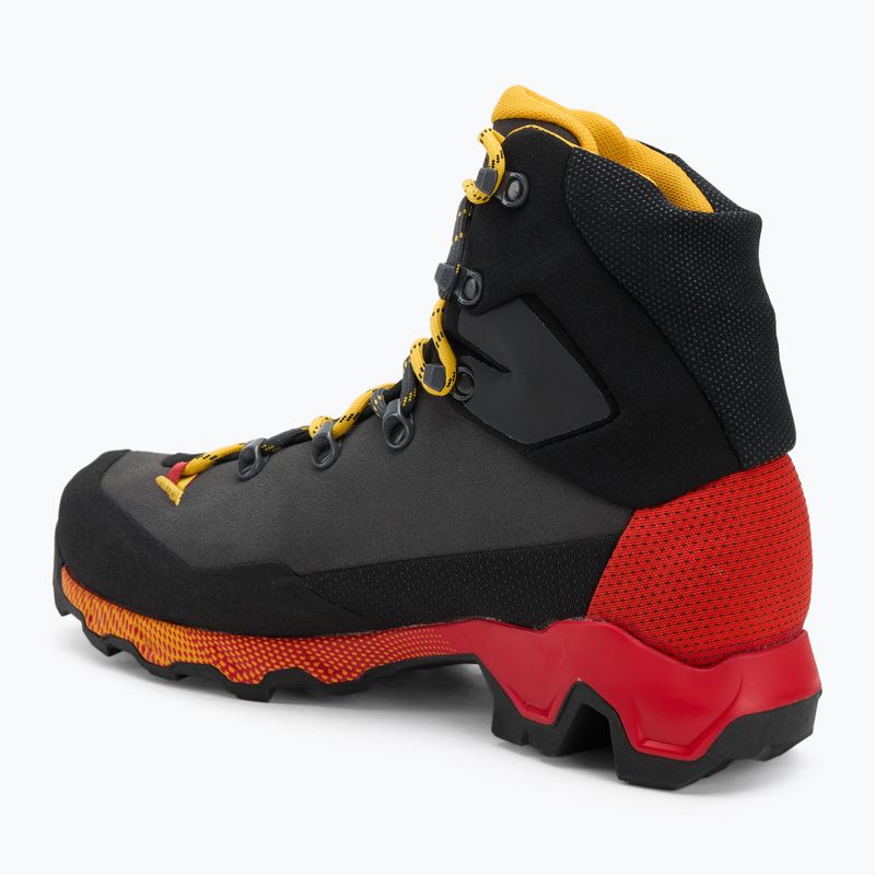 Pánské trekové boty La Sportiva Aequilibrium Trek GTX carbon/yellow 3