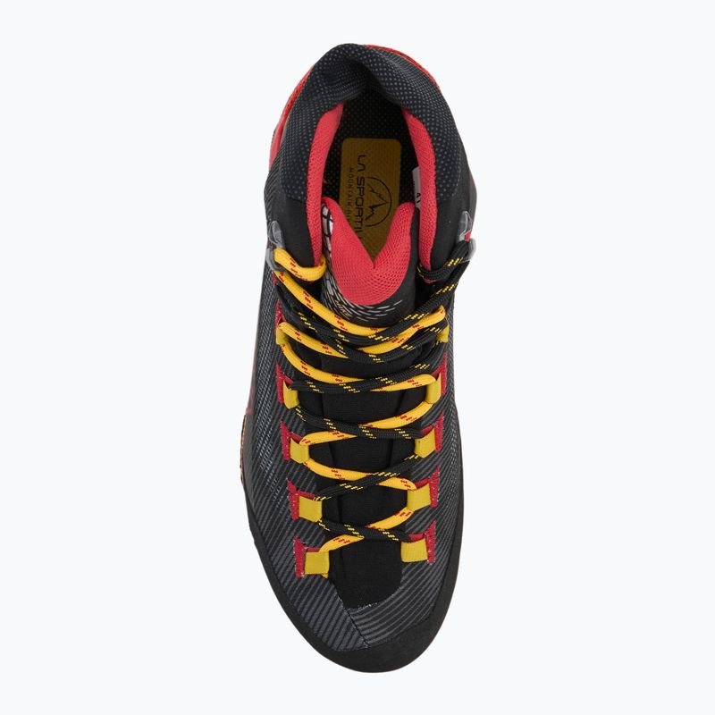 Pánské trekové boty La Sportiva Aequilibrium Hike GTX carbon/yellow 5