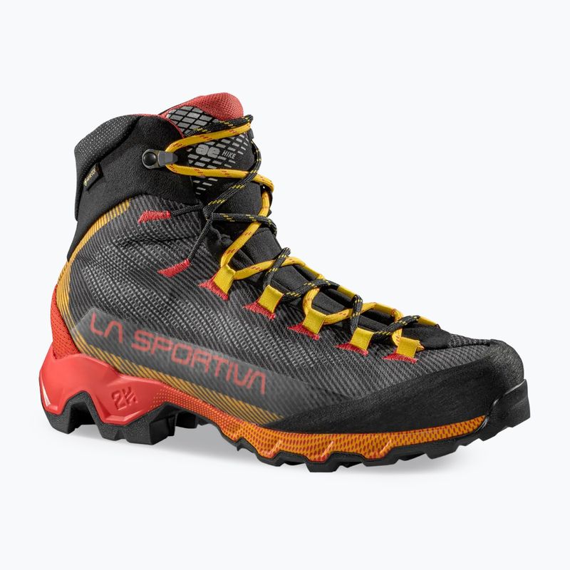 Pánské trekové boty La Sportiva Aequilibrium Hike GTX carbon/yellow 8