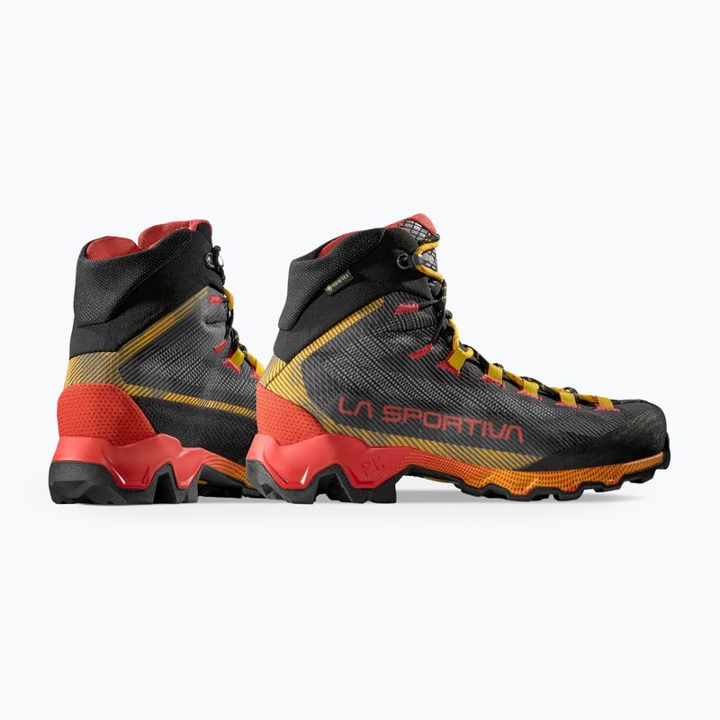 Pánské trekové boty La Sportiva Aequilibrium Hike GTX carbon/yellow 11
