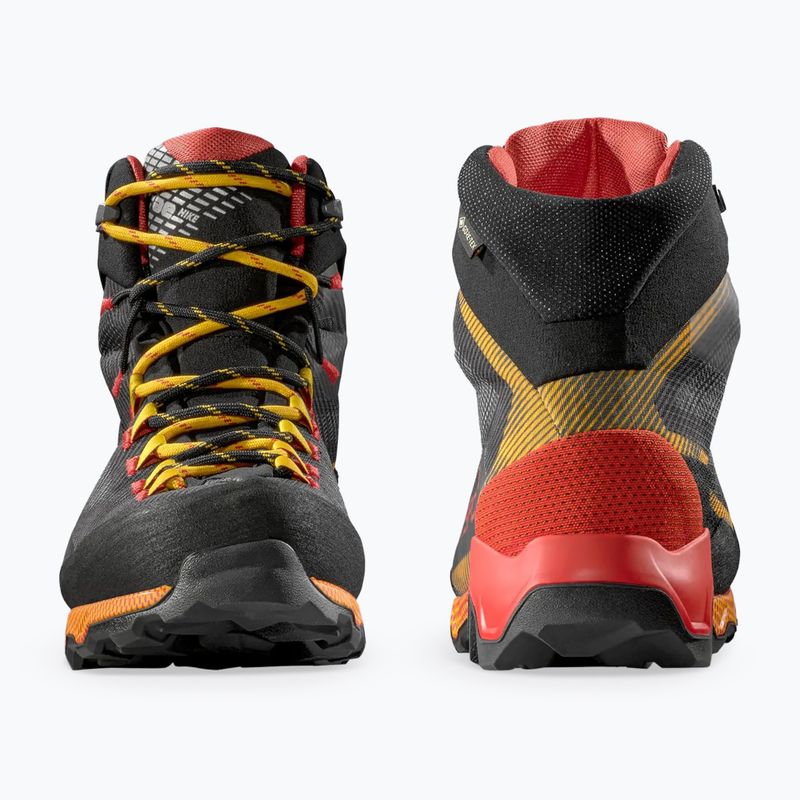Pánské trekové boty La Sportiva Aequilibrium Hike GTX carbon/yellow 12