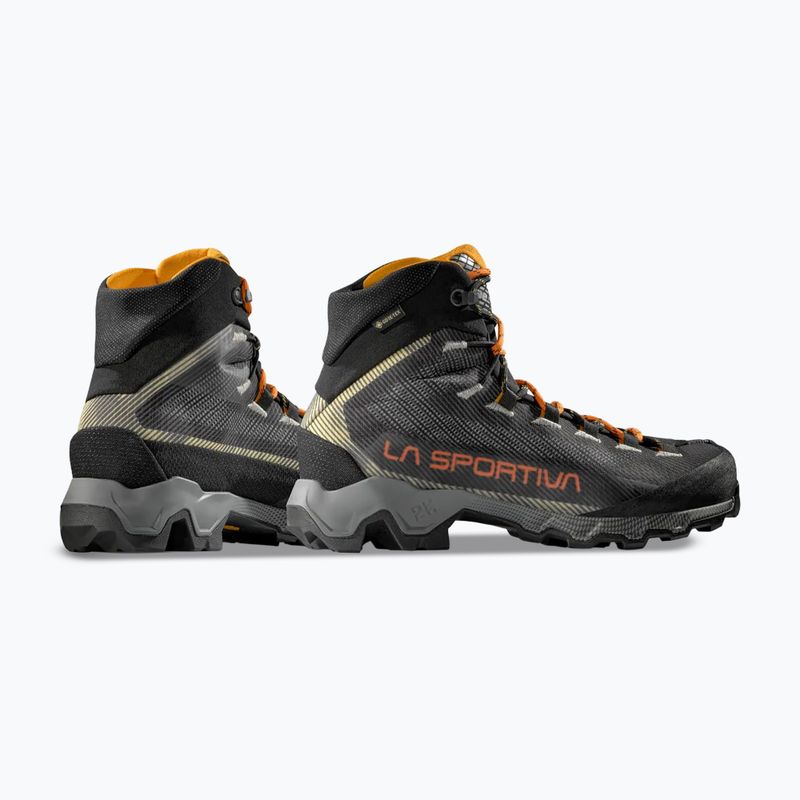 Pánské trekové boty La Sportiva Aequalibrum Hike GTX carbon/papaya 3