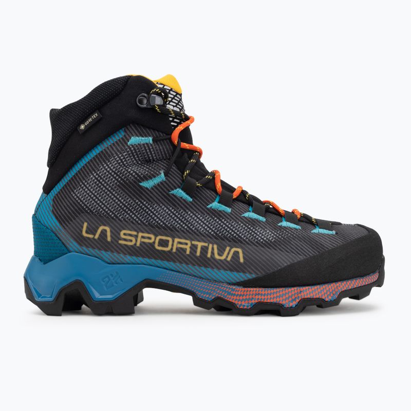 Pánské trekové boty La Sportiva Aequalibrum Hike GTX carbon/tropic blue 2