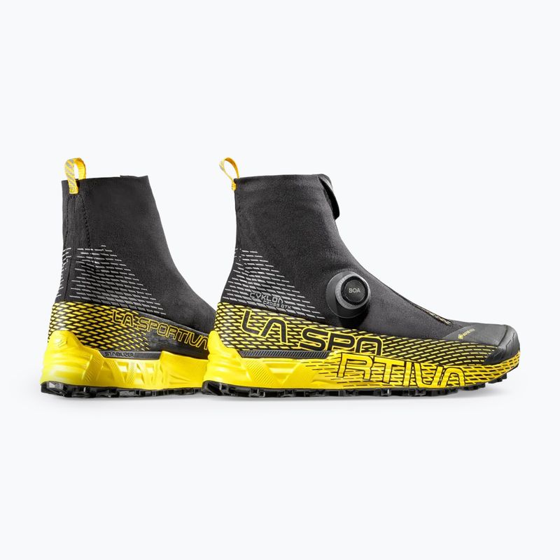 Pánské běžecké boty La Sportiva Cyklon Cross GTX black/yellow 15