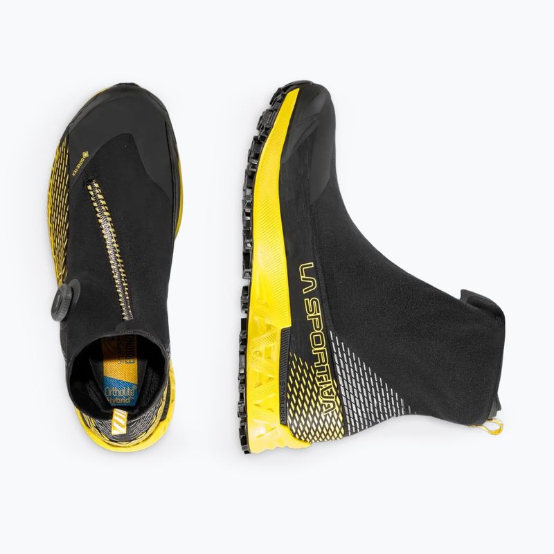 Pánské běžecké boty La Sportiva Cyklon Cross GTX black/yellow 16