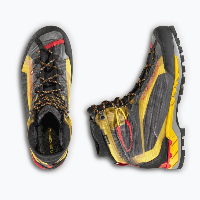 Pánské trekové boty La Sportiva Trango Tech GTX black/yellow 8