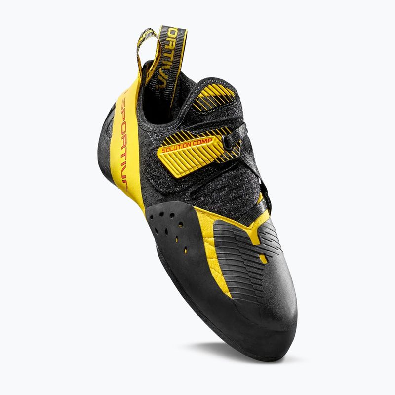 Dětské lezečky La Sportiva Solution Comp yellow/black 3