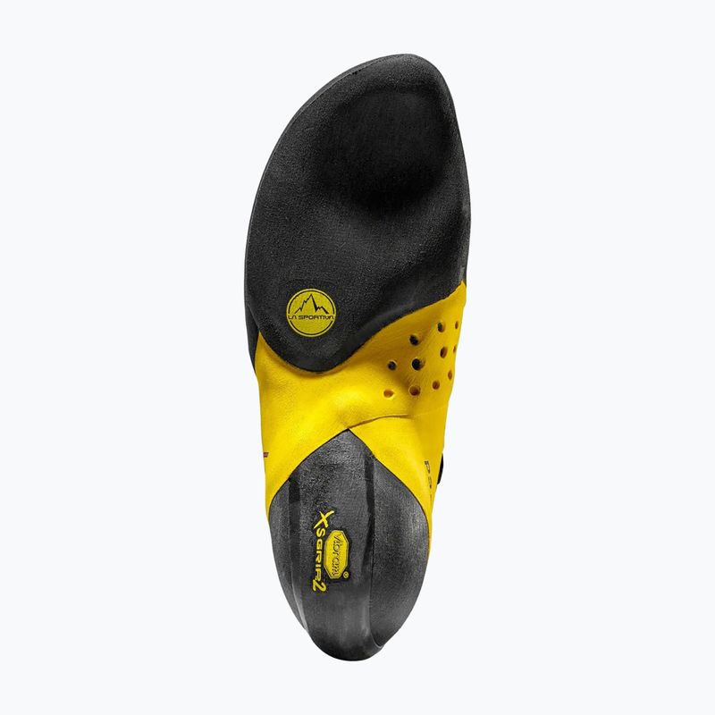 Dětské lezečky La Sportiva Solution Comp yellow/black 6