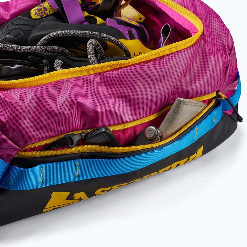 Cestovní taška La Sportiva Nomad Duffel 40 l fuchsia/yellow 5