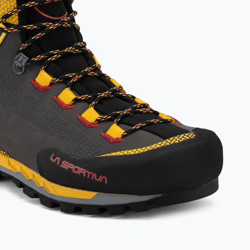 Pánské turistické boty La Sportiva Trango Tech Leather GTX black/yellow 7