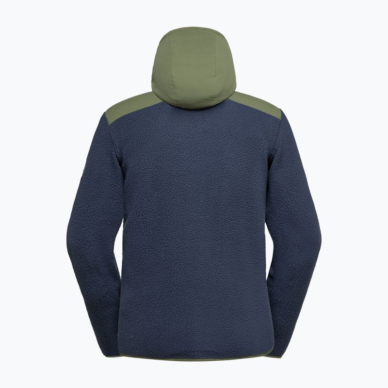 Pánská mikina La Sportiva Guidance Sherpa Hoody night sky/cypress 2