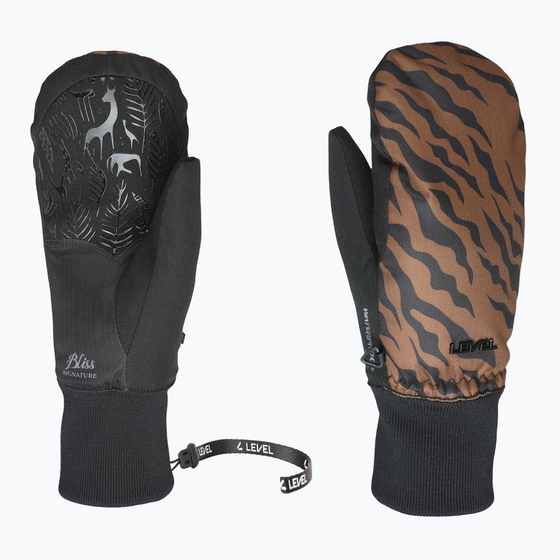 Dámské lyžařské rukavice Level Coral Mitt black/camo