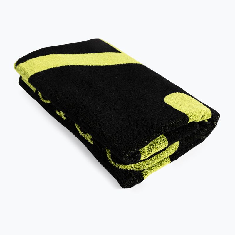 Ručník EA7 Emporio Armani Water Sports Visibility Towel nero/acid lime 3