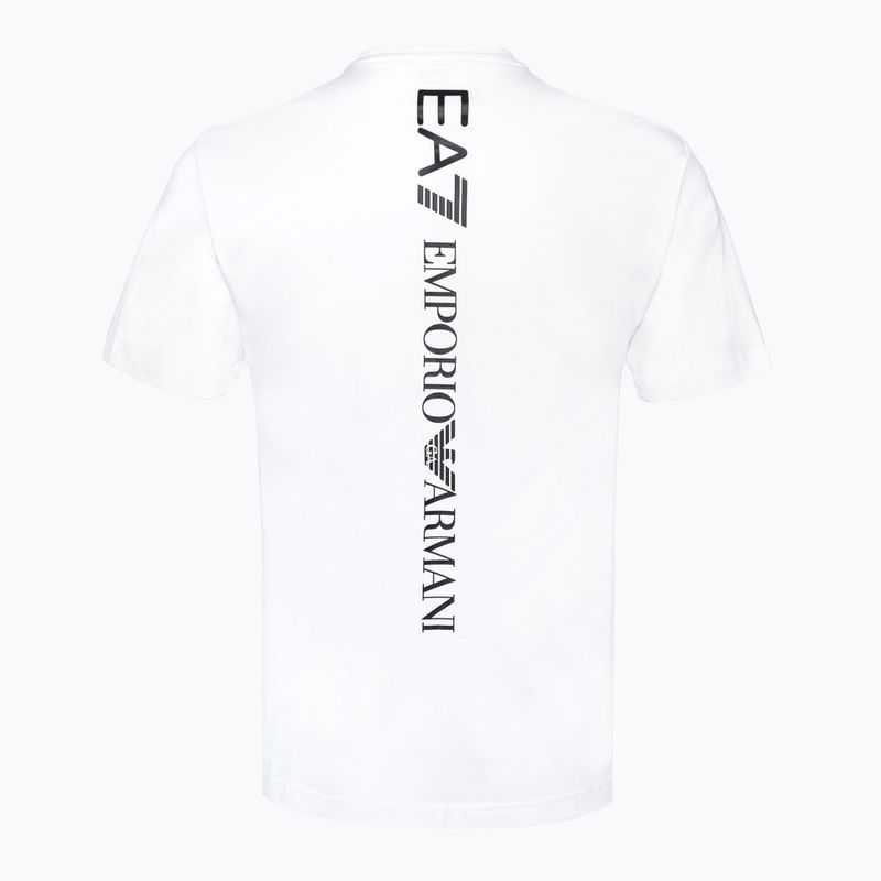 Pánské tričko EA7 Emporio Armani Train Series Extended Logo T-shirt white 2