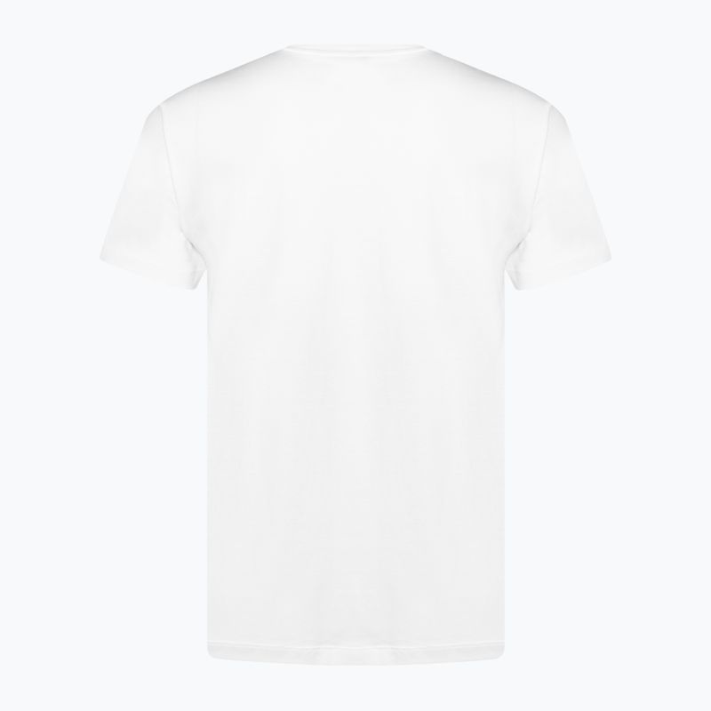 Pánské tričko EA7 Emporio Armani Train Gold Label Tee Pima Big Logo white 2