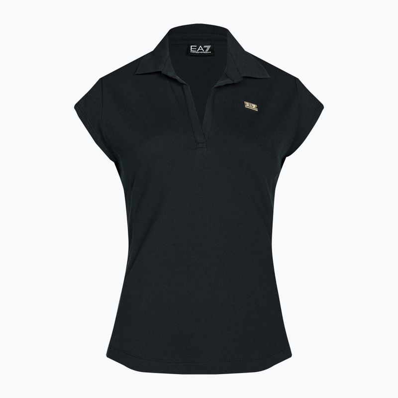 Dámské polo tričko  EA7 Emporio Armani Train Costa Smeralda navy blue