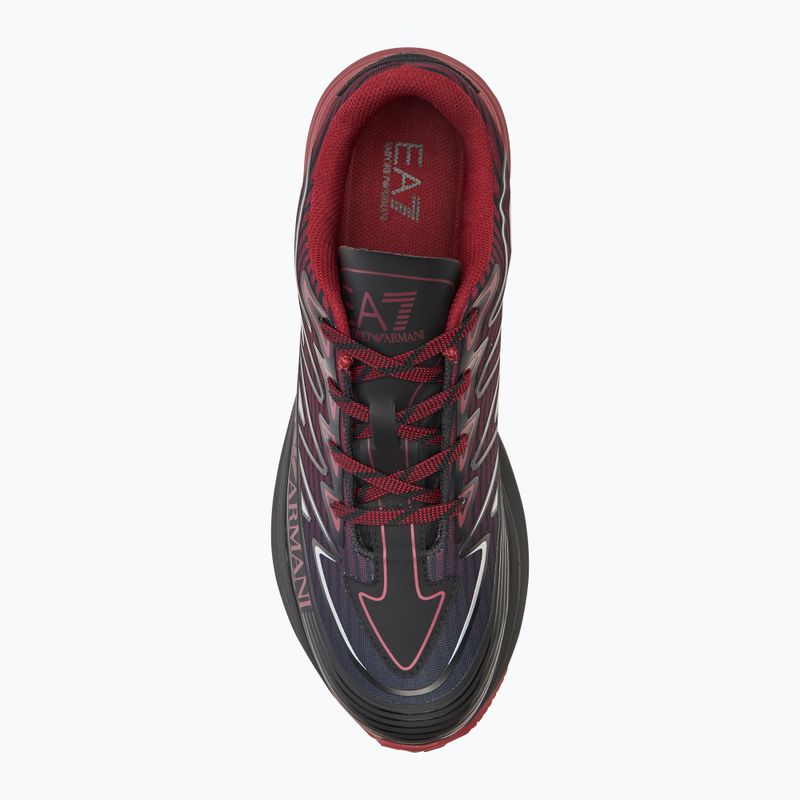Boty EA7 Emporio Armani Crusher Distance Trail black/ syrah  5
