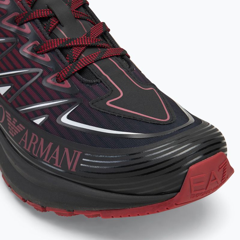 Boty EA7 Emporio Armani Crusher Distance Trail black/ syrah  7