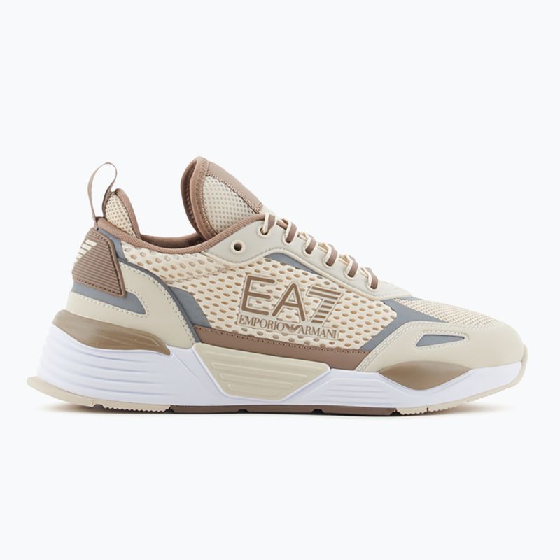 Boty EA7 Emporio Armani Ace Runner Mesh boty whiteecap grey/ portabella 9