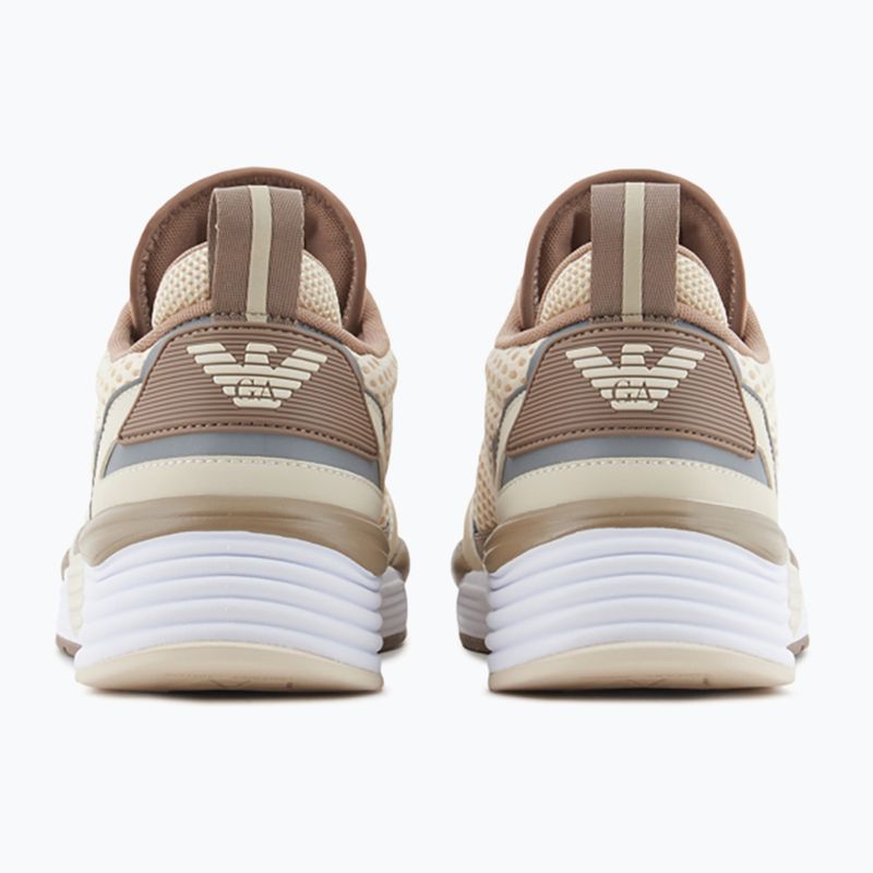 Boty EA7 Emporio Armani Ace Runner Mesh boty whiteecap grey/ portabella 10