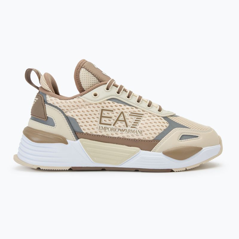 Boty EA7 Emporio Armani Ace Runner Mesh boty whiteecap grey/ portabella 2