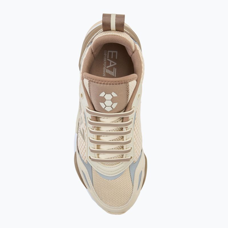 Boty EA7 Emporio Armani Ace Runner Mesh boty whiteecap grey/ portabella 5