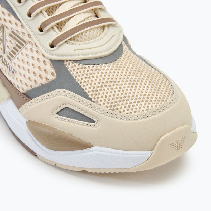 Boty EA7 Emporio Armani Ace Runner Mesh boty whiteecap grey/ portabella 7