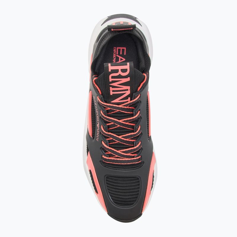 Boty EA7 Emporio Armani Infinity Cage black/ fiery coral boty 5