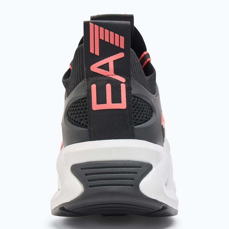 Boty EA7 Emporio Armani Infinity Cage black/ fiery coral boty 6