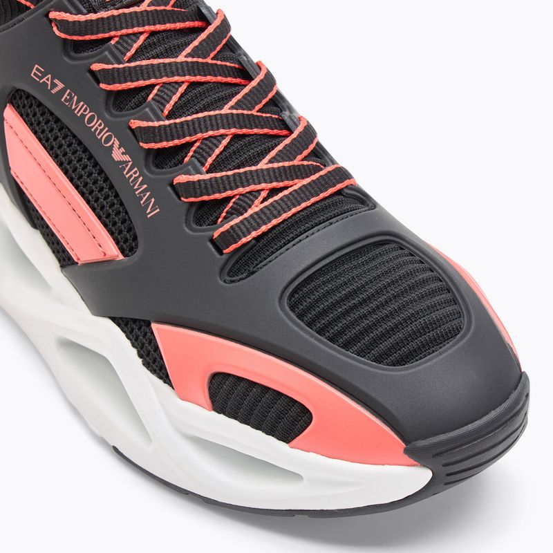 Boty EA7 Emporio Armani Infinity Cage black/ fiery coral boty 7