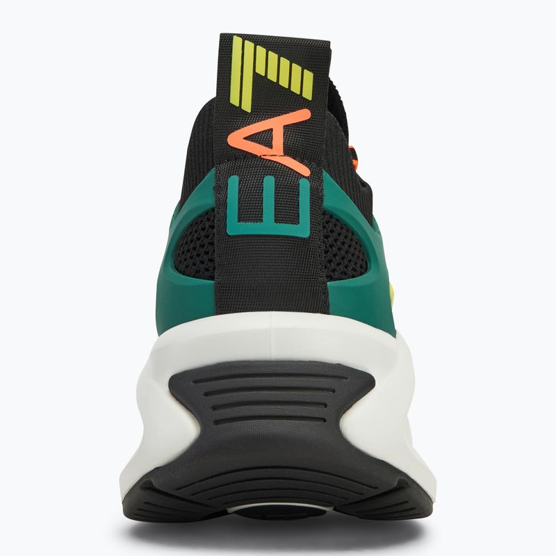 Pánské boty EA7 Emporio Armani Infinity Cage black/ evergreen/ orange fluo boty 6