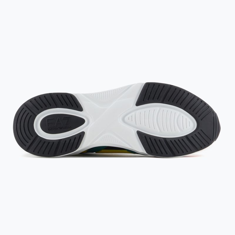 Pánské boty EA7 Emporio Armani Infinity Cage black/ evergreen/ orange fluo boty 11