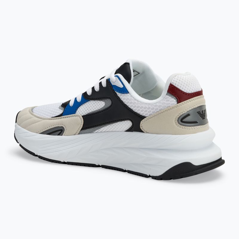 Boty EA7 Emporio Armani Crusher Sonic Mix white/ black/ lapis blue/ syrah 3