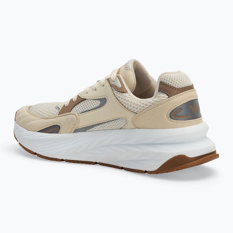 Boty EA7 Emporio Armani Crusher Sonic Mix boty whiteecap grey/ portabella/ offwhite 3