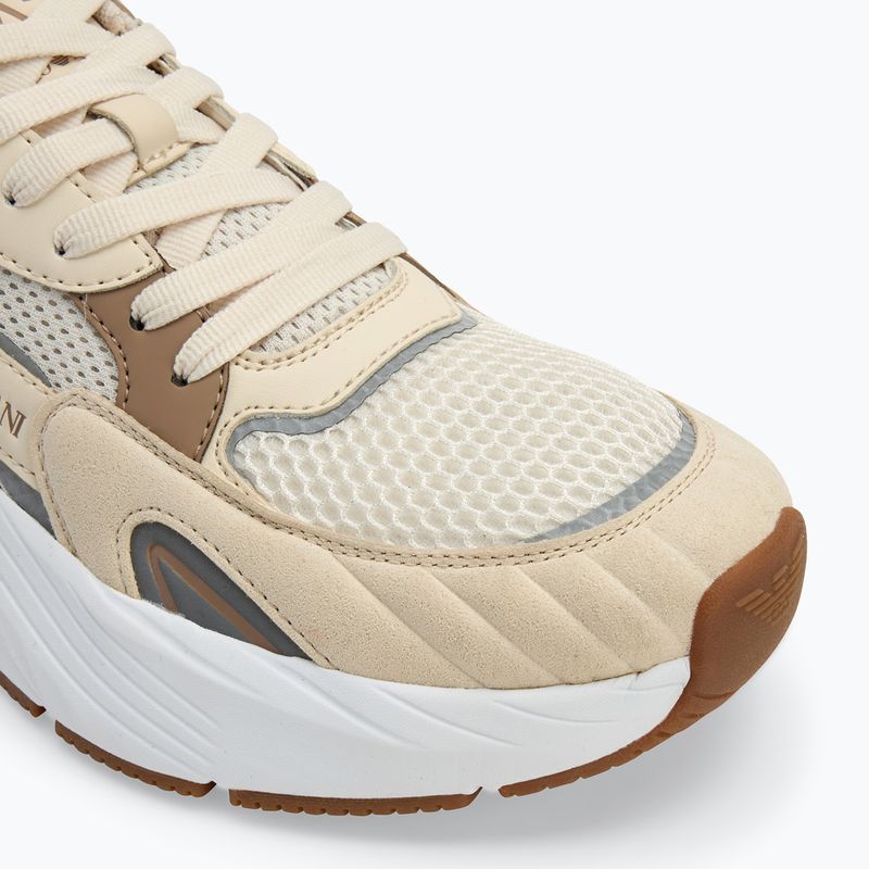 Boty EA7 Emporio Armani Crusher Sonic Mix boty whiteecap grey/ portabella/ offwhite 7