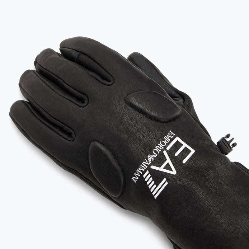 Pánské lyžařské rukavice EA7 Emporio Armani Ski Technical no rings black 4