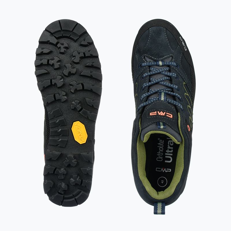 Pánské trekové boty CMP Moon Low Wp b.blue/torba 3