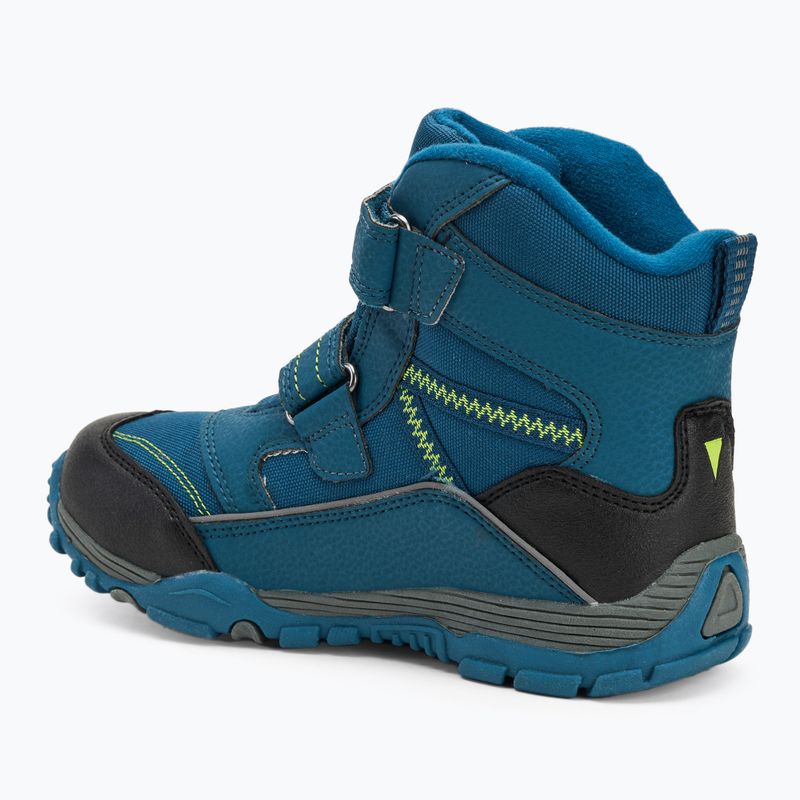 Dětské sněhule CMP Pyry Snowboots petrol / yellow fluo 3