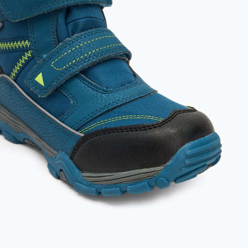 Dětské sněhule CMP Pyry Snowboots petrol / yellow fluo 7
