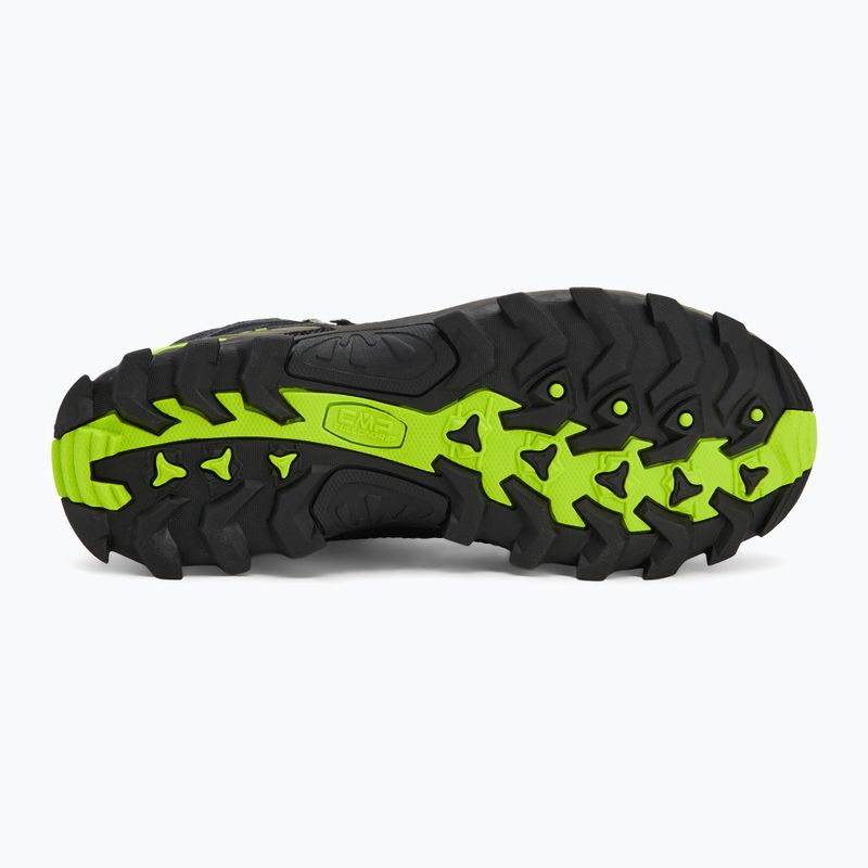 Pánské trekové boty CMP Rigel Mid grey/yellow fluo 4